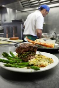 A Meal Prepared by a Chef