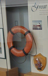 Life Jacket Hanging on the Deck