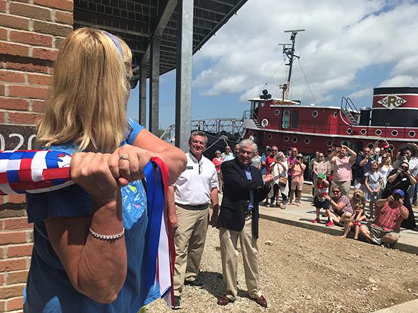 Christening of James F. Kress Maritime Lighthouse Tower