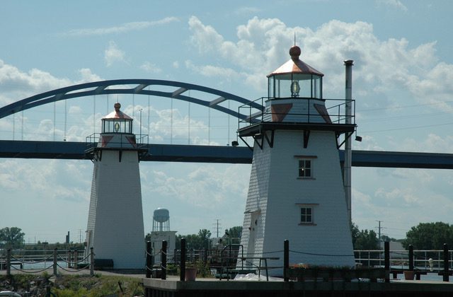 Grassy Island Range Lights